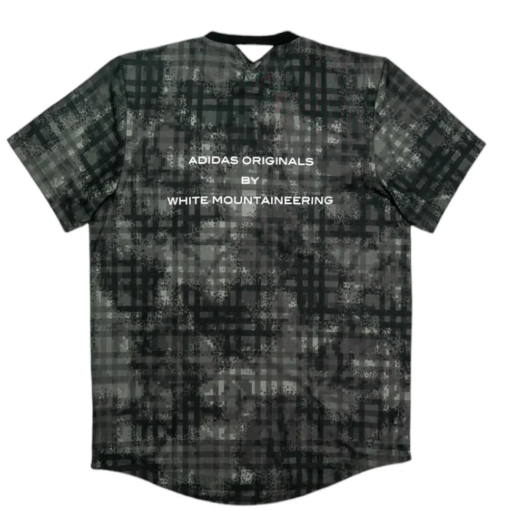 ADIDAS: White Engineering Camo Graphic T-Shirt - Size Small